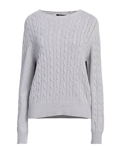 ARAGONA Pullover Hellgrau 100% Baumwolle