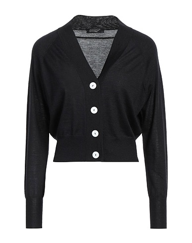 ARAGONA Cardigan Black 100% Cashmere