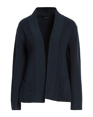 ARAGONA Cardigan Midnight blue 100% Cotton