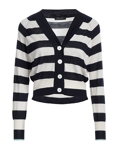 ARAGONA Cardigan Midnight blue 100% Cashmere