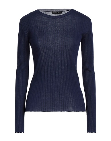 ARAGONA Jumper Navy blue 100% Cotton