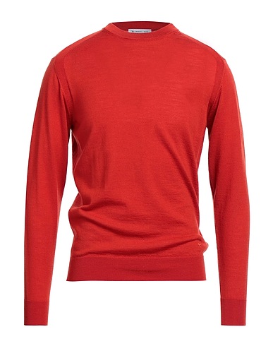 MANUEL RITZ Jumper Rust 100% Virgin Wool