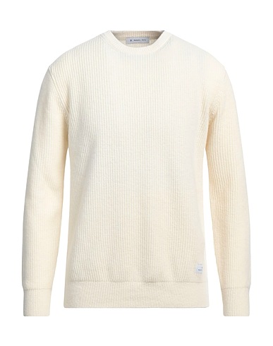 MANUEL RITZ Jumper Ivory 80% Wool, 20% Polyamide