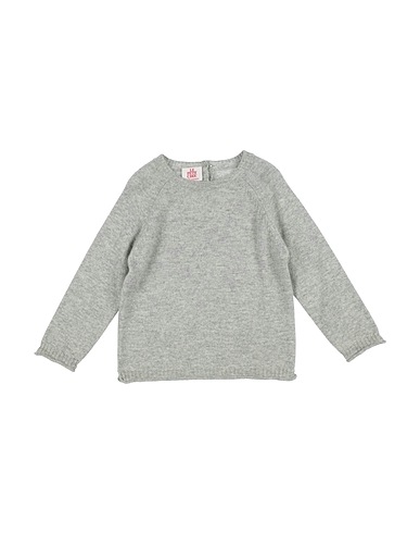 LE PETIT CHOU Maglia in Cachemire Grigio chiaro 100% Cachemire