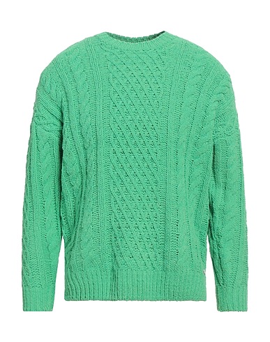 REPLAY Pullover Verde chiaro 65% Poliestere, 35% Acrilico