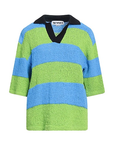 SUNNEI Pullover Azzurro 90% Poliammide, 10% Cotone