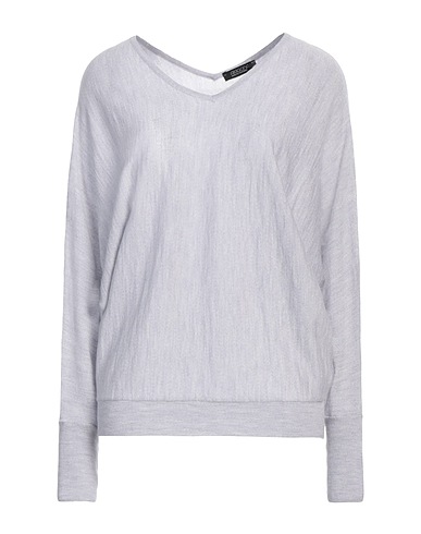 ARAGONA Jumper Light grey 100% Merino Wool