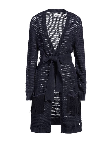 REPLAY Cardigan Midnight blue 100% Cotton
