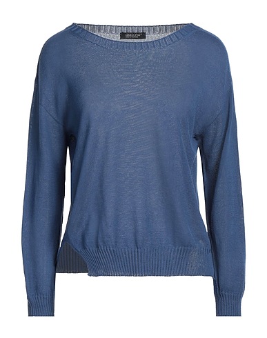 ARAGONA Jumper Blue 100% Cotton