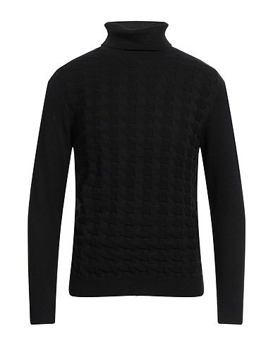 ANTONY MORATO Turtleneck Black 90% Cotton, 10% Wool