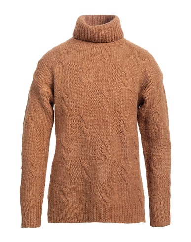 PT Torino Polo neck Brown 50% Wool, 25% Alpaca wool, 25% Acrylic