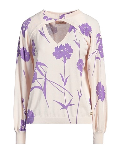 TWINSET Jumper Ivory 50% Cotton, 50% Viscose