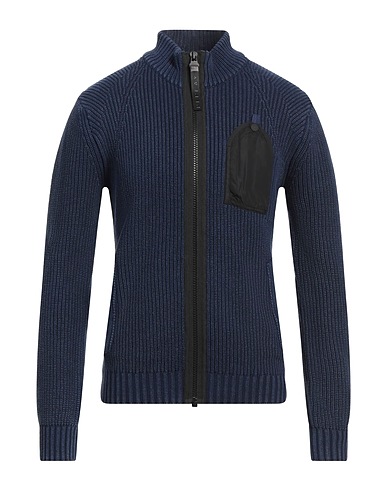 REPLAY Cardigan Blue 100% Cotton