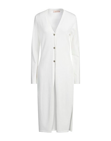 TWINSET Cardigan White 72% Viscose, 28% Polyester