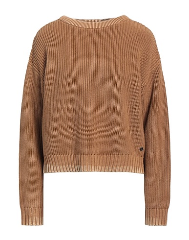 REPLAY Sweater Camel 100% Cotton