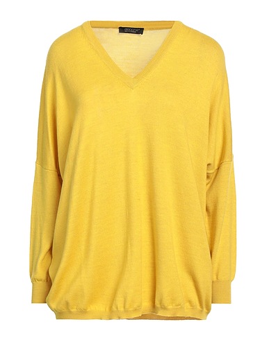 ARAGONA Jumper Mustard 100% Merino Wool