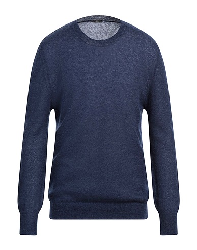 HōSIO Pullover Blu navy 75% Lana mohair, 15% Poliammide, 10% Lana