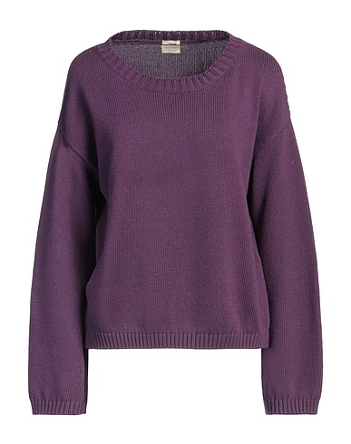 MASSIMO ALBA Jumper Purple 100% Cotton