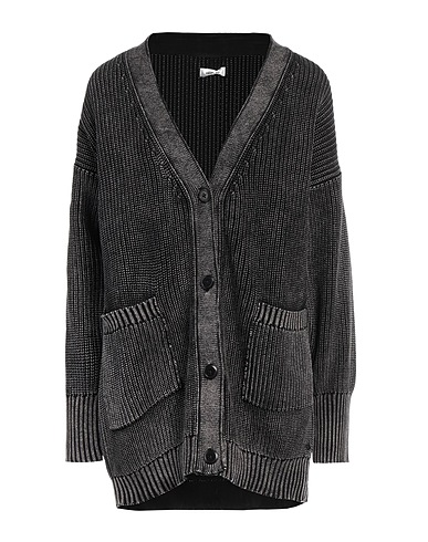 REPLAY Cardigan Black 100% Cotton