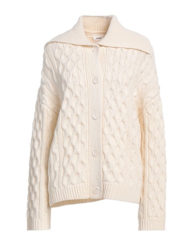 SAMSØE Φ SAMSØE Cardigan Avorio 80% Lana, 20% Poliammide