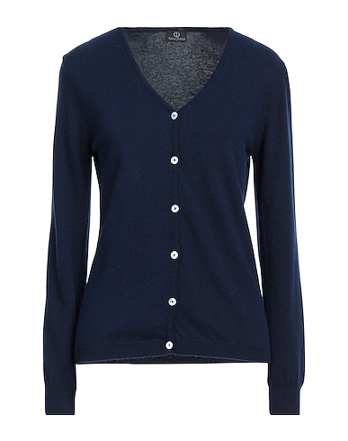 TANGRAM Strickjacke Nachtblau 40% Wolle, 30% Viskose, 20% Kaschmir, 10% Nylon