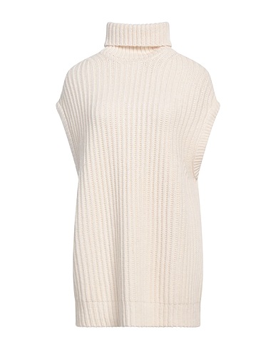 SAMSØE Φ SAMSØE Polo neck Ivory 80% Wool, 20% Polyamide