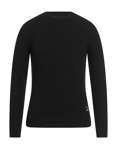 REPLAY Maglia in Cachemire Nero 86% Cachemire, 8% Poliestere, 5% Lana, 1% Elastan