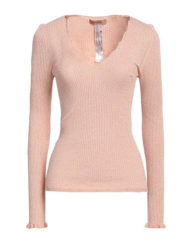 TWINSET Sweater Blush 62% Viscose, 25% Polyamide, 13% Metallic Polyester