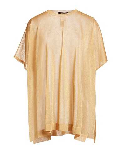 FABIANA FILIPPI Pullover Gold 75% Polyamid, 25% Metallfaser