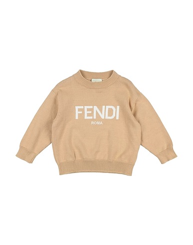 FENDI Pullover KIDS Beige 100% Coton