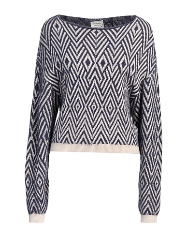ALESSIA SANTI Sweater Navy 62% Polyamide, 18% Viscose, 16% Wool, 4% Cashmere