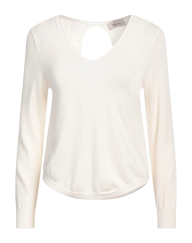 MOTEL Jumper Ivory 79% Viscose, 21% Polyamide
