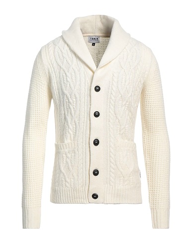 BERNA Cardigan Ivory 60% Acrylic, 20% Polyamide, 20% Wool