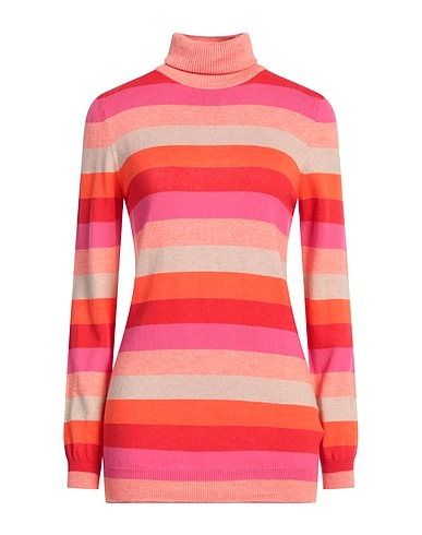 WOOLRICH Turtleneck Salmon pink 85% Cotton, 15% Cashmere