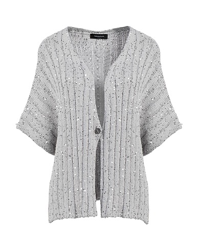 FABIANA FILIPPI Cardigan Grigio 100% Cotone