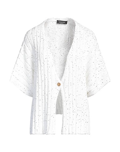 FABIANA FILIPPI Cardigan Bianco 100% Cotone