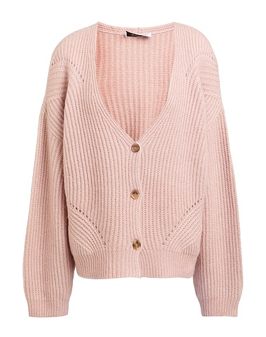 FABIANA FILIPPI Cardigan Pink 50% Alpaca wool, 50% Cotton