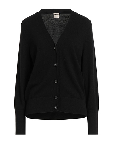 MASSIMO ALBA Cardigan Black 100% Cashmere