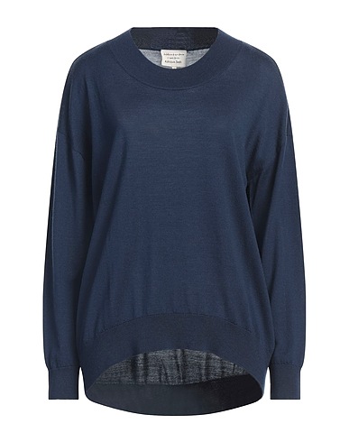 ALESSIA SANTI Pullover Blu navy 80% Lana, 20% Poliammide