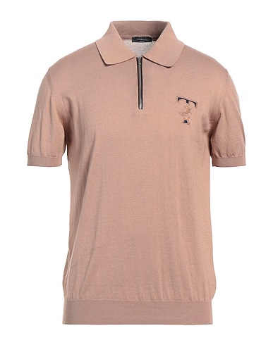 TOMBOLINI Jumper Camel 55% Silk, 45% Cotton