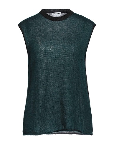 SUNNEI Jumper Dark green 70% Mohair wool, 30% Silk