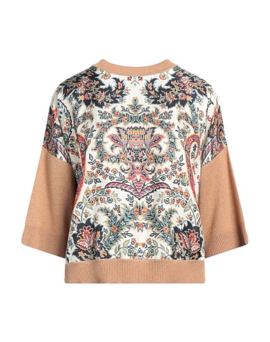 ETRO Jumper Beige 45% Wool, 30% Viscose, 25% Cashmere, Silk