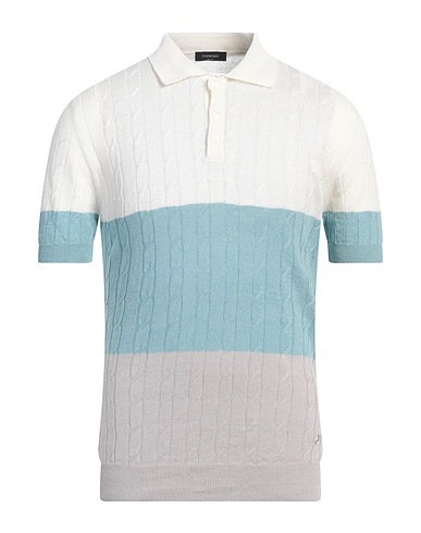 TOMBOLINI Jumper White 70% Linen, 30% Cotton