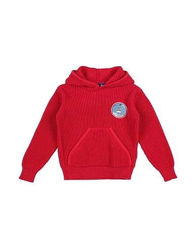 JACOB COHЁN Pullover Rosso 85% Cotone, 15% Lana Merino