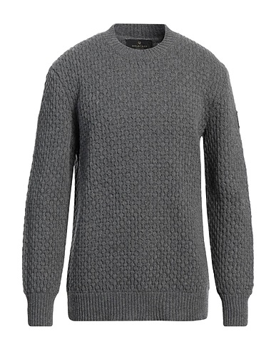 BELSTAFF Pullover Grau 100% Lammwolle