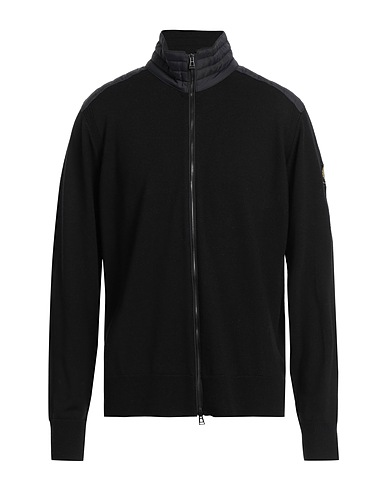 BELSTAFF Cardigan Black 100% Wool, Polyester