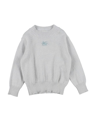 ETRO Jumper Light blue 48% Wool, 27% Mohair wool, 20% Polyamide, 5% Cashmere, Viscose