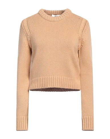 CHLOÉ Pullover Cammello 50% Cotone, 50% Cachemire