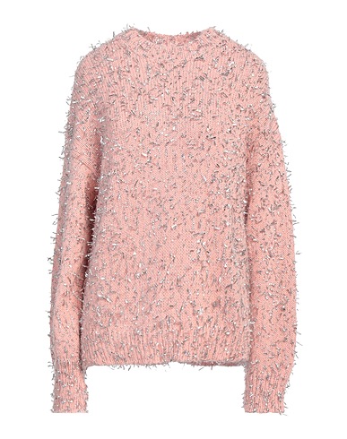 MSGM Pullover Rosa 65% Poliammide, 16% Lana mohair, 16% Lana di alpaca, 3% Fibra di metallo