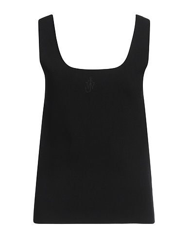 JW ANDERSON Top Black 84% Viscose, 16% Polyester